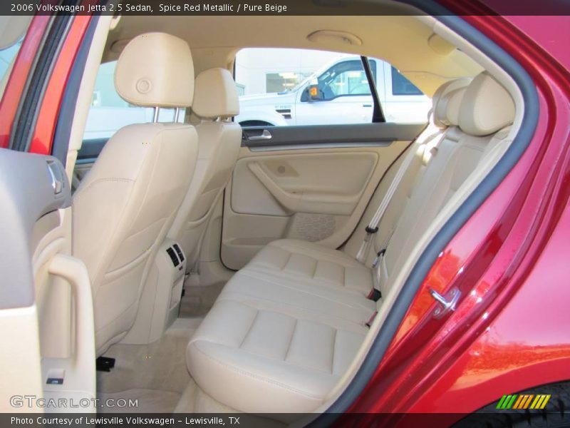 Spice Red Metallic / Pure Beige 2006 Volkswagen Jetta 2.5 Sedan