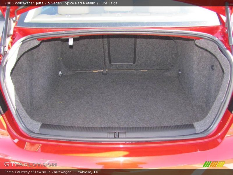 Spice Red Metallic / Pure Beige 2006 Volkswagen Jetta 2.5 Sedan