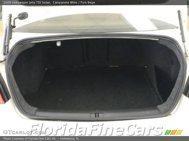 Campanella White / Pure Beige 2006 Volkswagen Jetta TDI Sedan