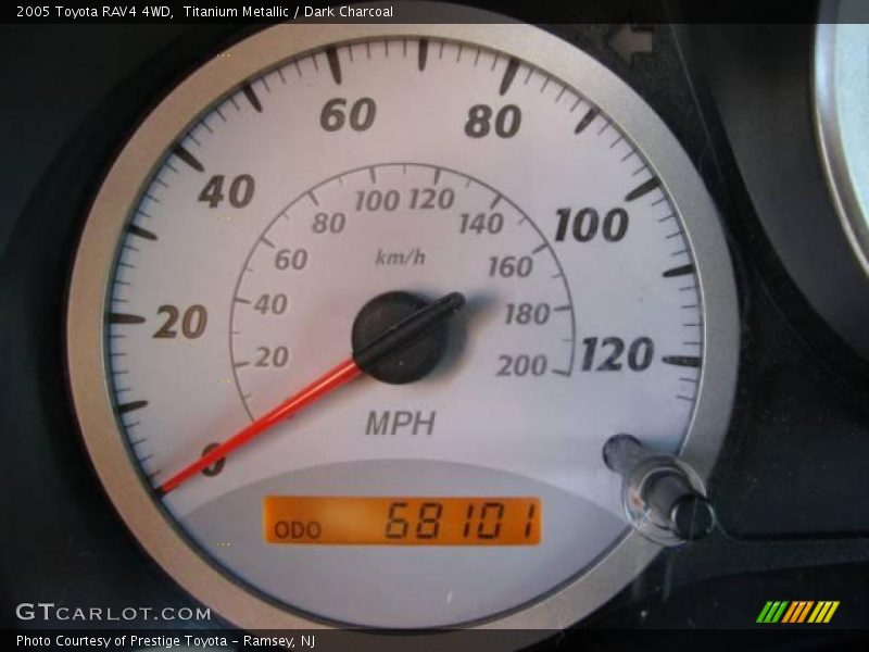 Titanium Metallic / Dark Charcoal 2005 Toyota RAV4 4WD