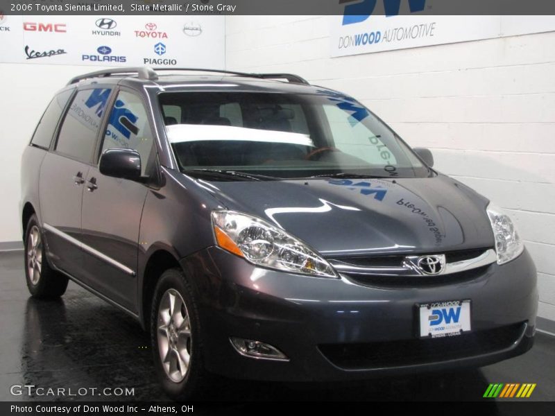 Slate Metallic / Stone Gray 2006 Toyota Sienna Limited