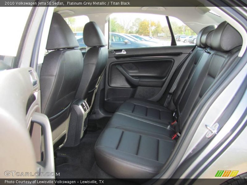 Platinum Grey Metallic / Titan Black 2010 Volkswagen Jetta SE Sedan