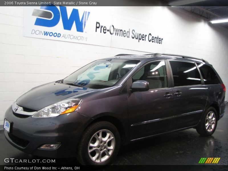 Slate Metallic / Stone Gray 2006 Toyota Sienna Limited