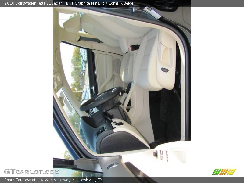 Blue Graphite Metallic / Cornsilk Beige 2010 Volkswagen Jetta SE Sedan