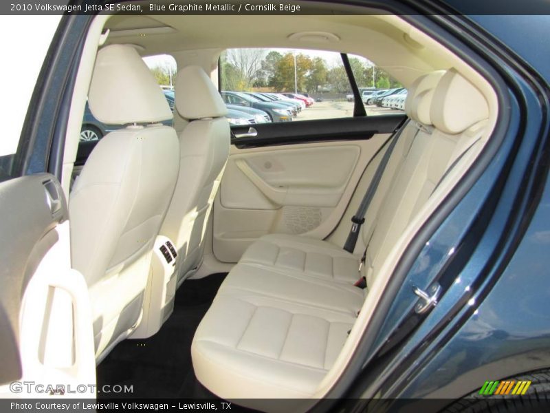 Blue Graphite Metallic / Cornsilk Beige 2010 Volkswagen Jetta SE Sedan