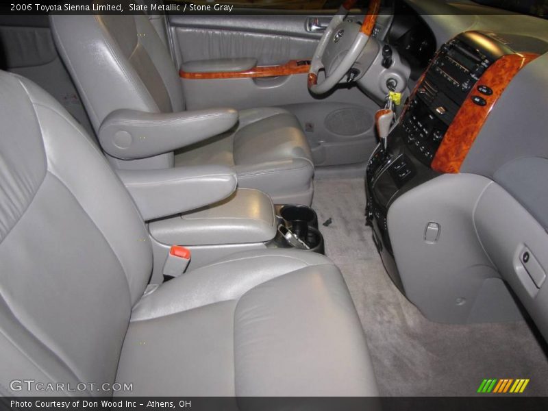 Slate Metallic / Stone Gray 2006 Toyota Sienna Limited