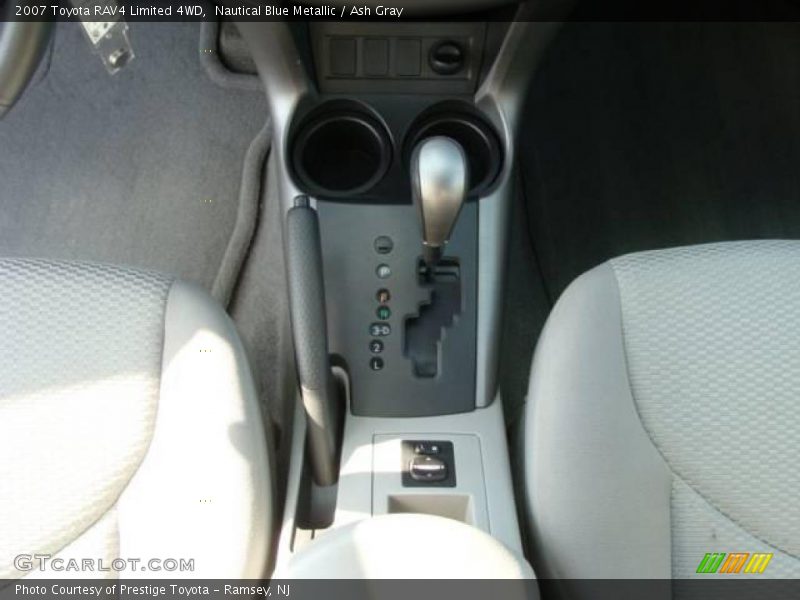 Nautical Blue Metallic / Ash Gray 2007 Toyota RAV4 Limited 4WD