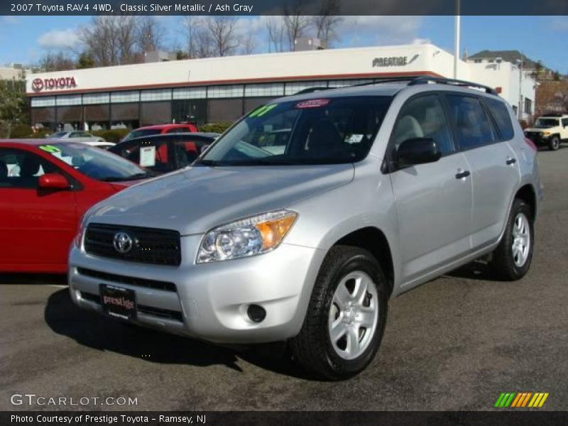 Classic Silver Metallic / Ash Gray 2007 Toyota RAV4 4WD