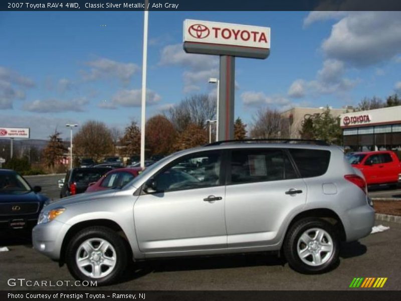 Classic Silver Metallic / Ash Gray 2007 Toyota RAV4 4WD