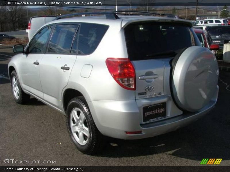 Classic Silver Metallic / Ash Gray 2007 Toyota RAV4 4WD
