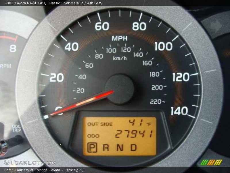 Classic Silver Metallic / Ash Gray 2007 Toyota RAV4 4WD