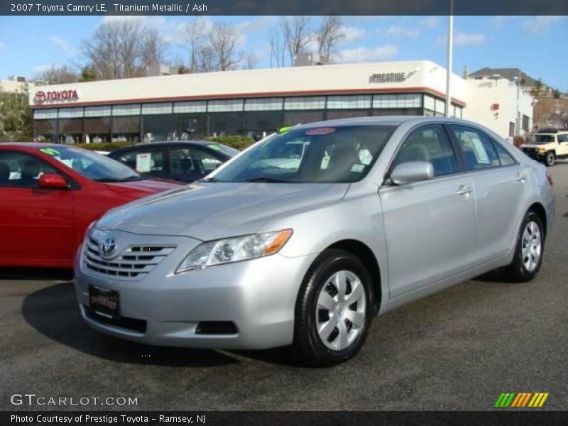Titanium Metallic / Ash 2007 Toyota Camry LE