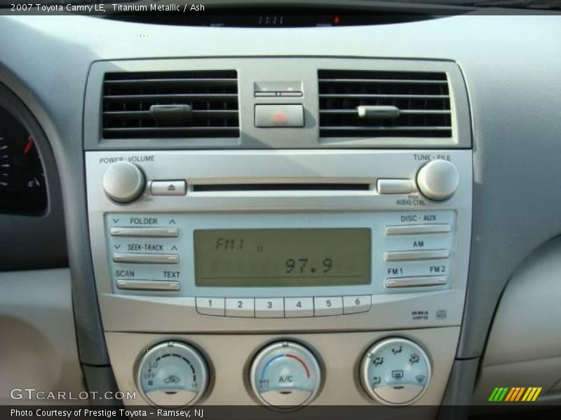Titanium Metallic / Ash 2007 Toyota Camry LE