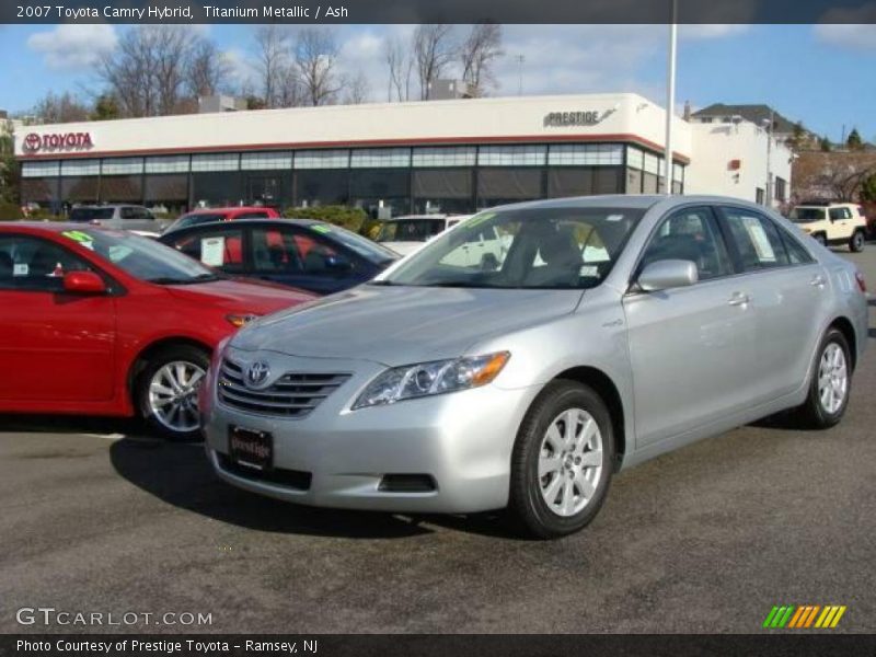 Titanium Metallic / Ash 2007 Toyota Camry Hybrid