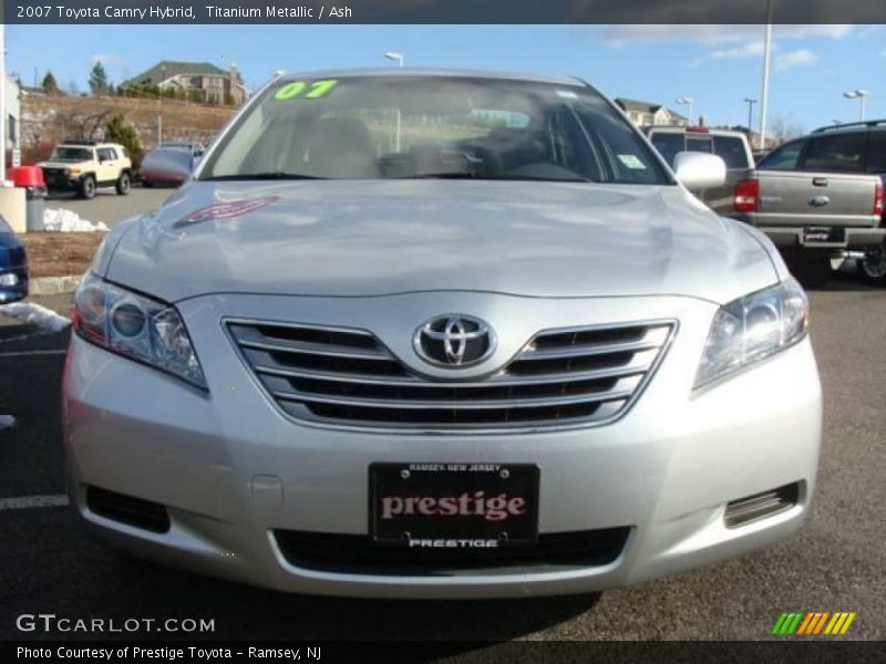 Titanium Metallic / Ash 2007 Toyota Camry Hybrid