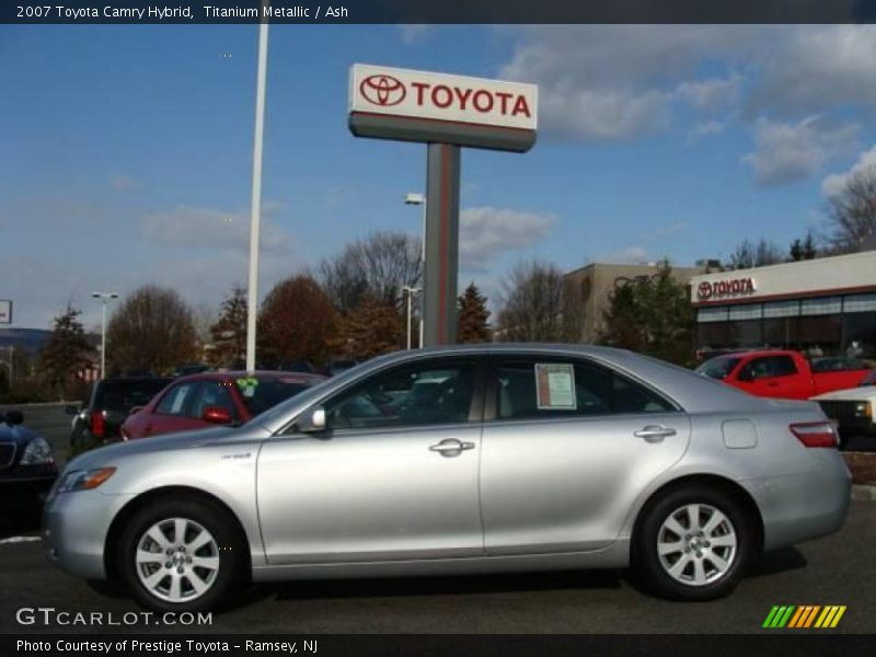 Titanium Metallic / Ash 2007 Toyota Camry Hybrid