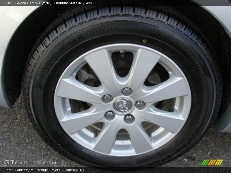 Titanium Metallic / Ash 2007 Toyota Camry Hybrid
