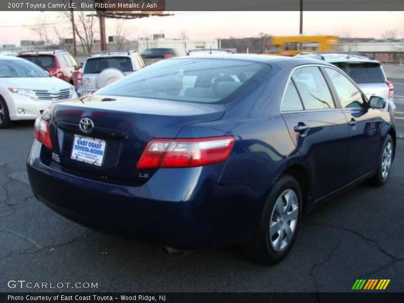 Blue Ribbon Metallic / Ash 2007 Toyota Camry LE