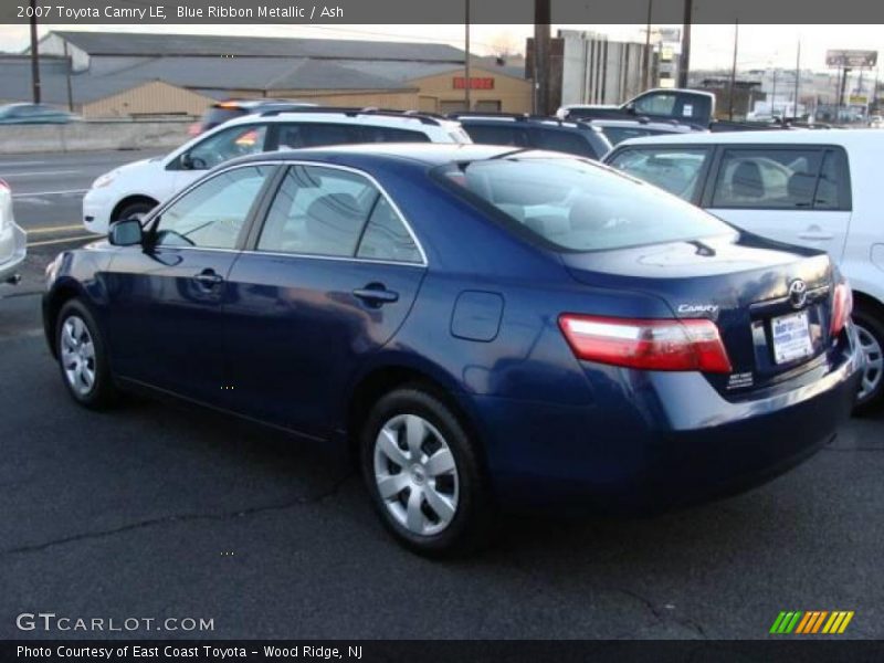 Blue Ribbon Metallic / Ash 2007 Toyota Camry LE