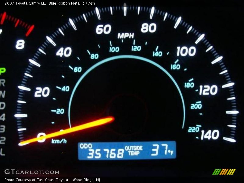 Blue Ribbon Metallic / Ash 2007 Toyota Camry LE