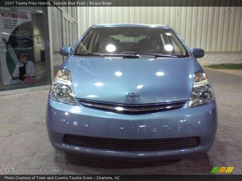 Seaside Blue Pearl / Bisque Beige 2007 Toyota Prius Hybrid