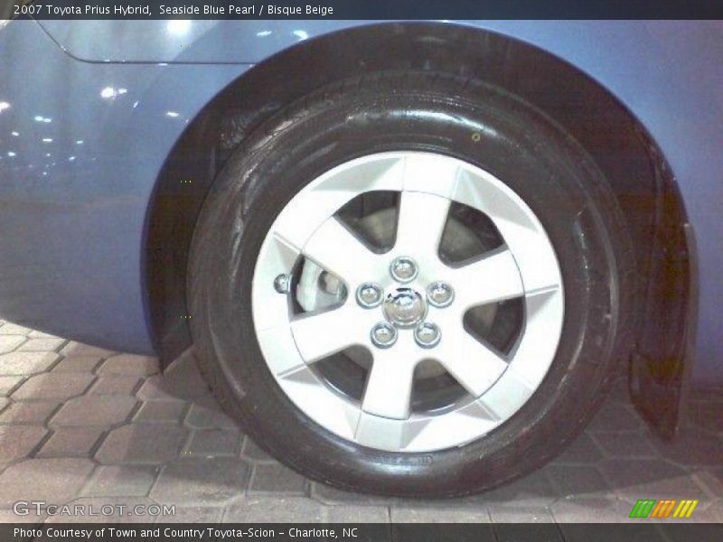 Seaside Blue Pearl / Bisque Beige 2007 Toyota Prius Hybrid