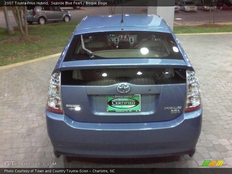 Seaside Blue Pearl / Bisque Beige 2007 Toyota Prius Hybrid
