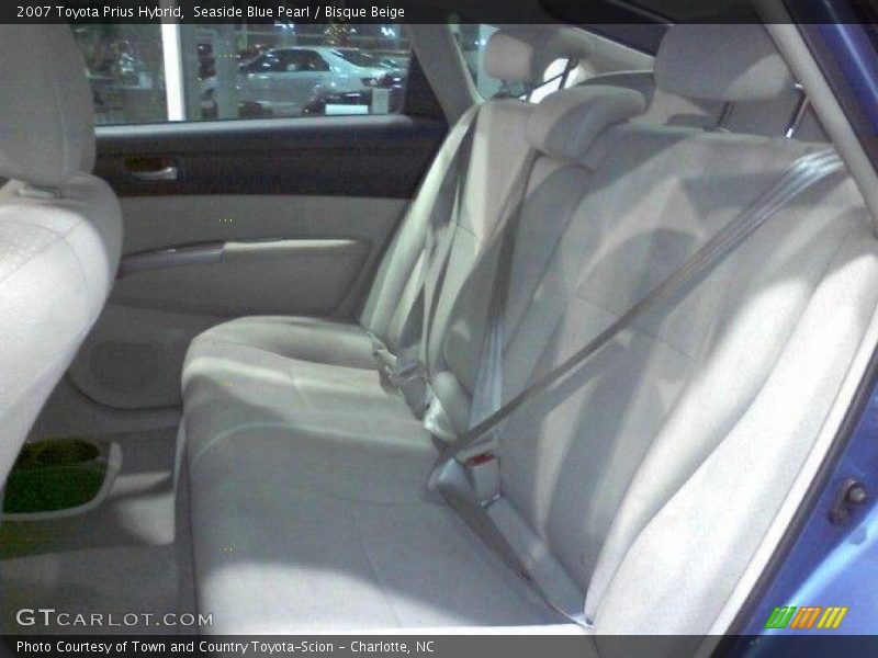 Seaside Blue Pearl / Bisque Beige 2007 Toyota Prius Hybrid