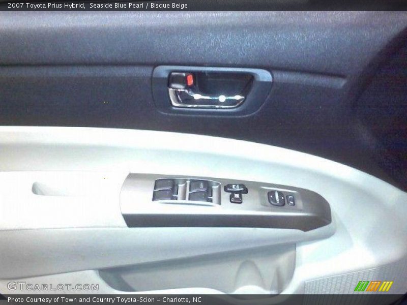Seaside Blue Pearl / Bisque Beige 2007 Toyota Prius Hybrid