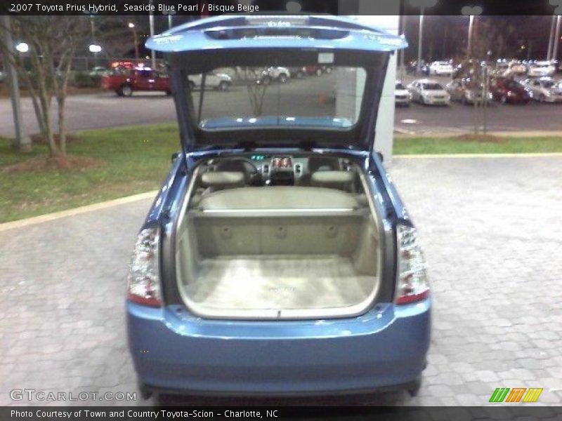 Seaside Blue Pearl / Bisque Beige 2007 Toyota Prius Hybrid
