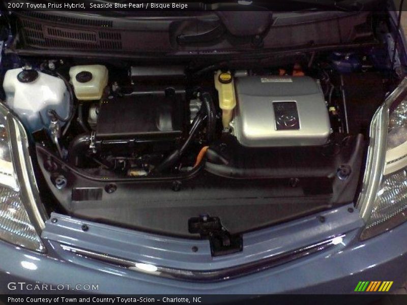 Seaside Blue Pearl / Bisque Beige 2007 Toyota Prius Hybrid