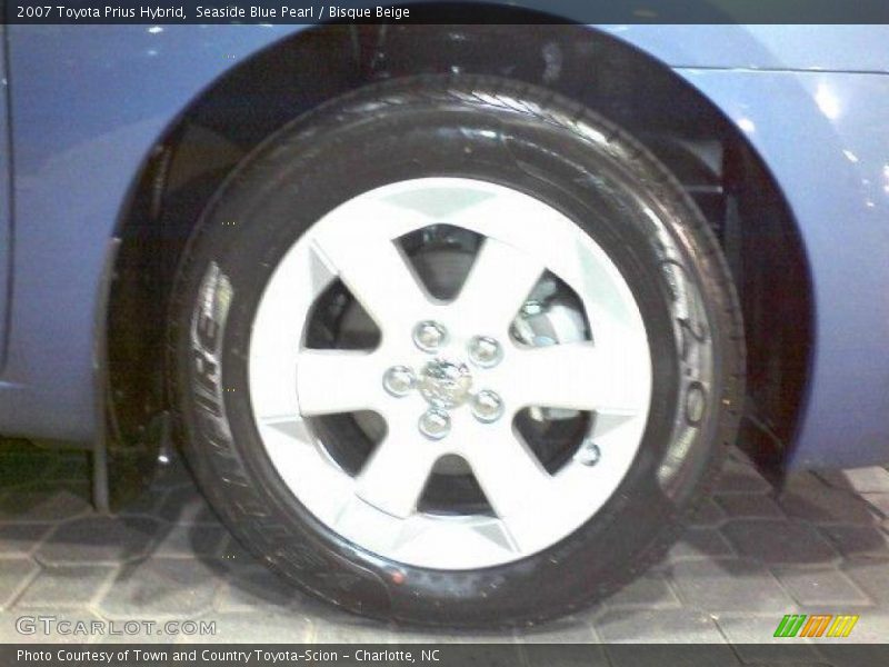 Seaside Blue Pearl / Bisque Beige 2007 Toyota Prius Hybrid