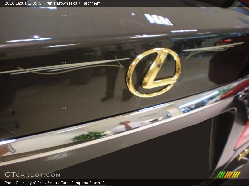 Truffle Brown Mica / Parchment 2010 Lexus ES 350