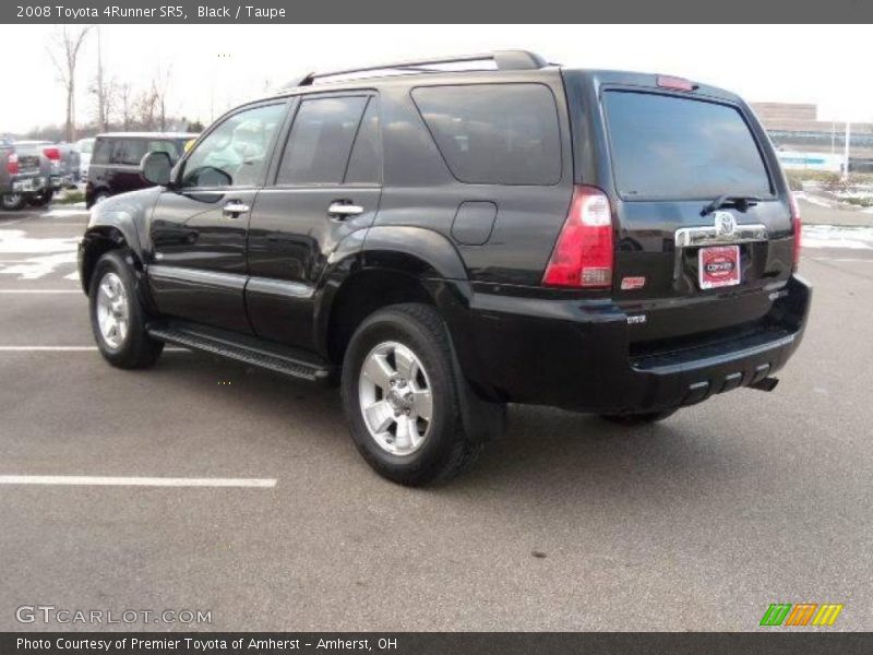 Black / Taupe 2008 Toyota 4Runner SR5