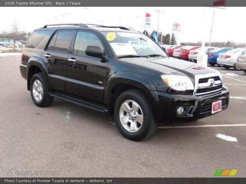 Black / Taupe 2008 Toyota 4Runner SR5