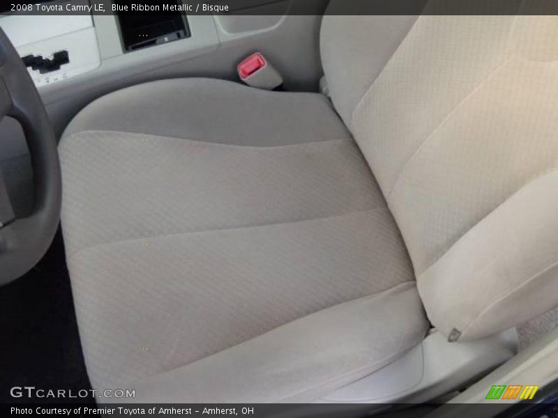 Blue Ribbon Metallic / Bisque 2008 Toyota Camry LE