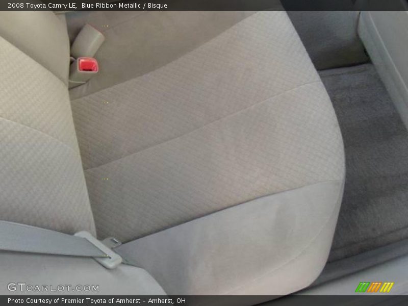Blue Ribbon Metallic / Bisque 2008 Toyota Camry LE