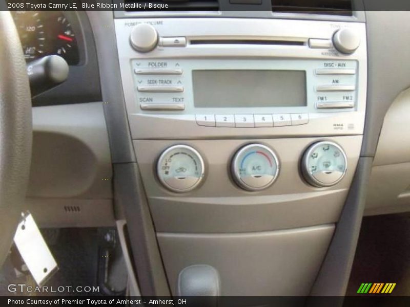 Blue Ribbon Metallic / Bisque 2008 Toyota Camry LE
