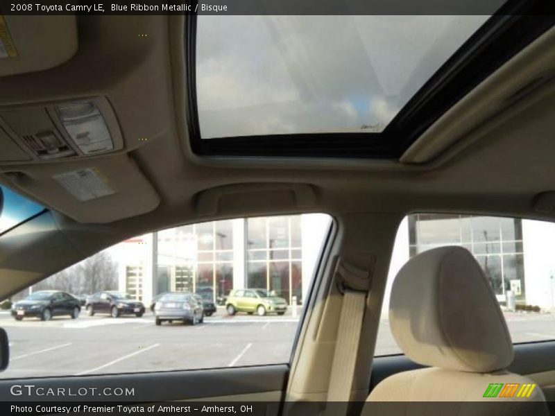 Blue Ribbon Metallic / Bisque 2008 Toyota Camry LE