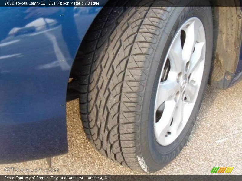 Blue Ribbon Metallic / Bisque 2008 Toyota Camry LE