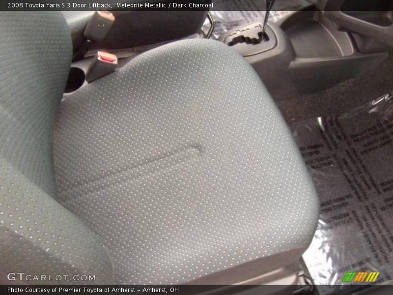 Meteorite Metallic / Dark Charcoal 2008 Toyota Yaris S 3 Door Liftback