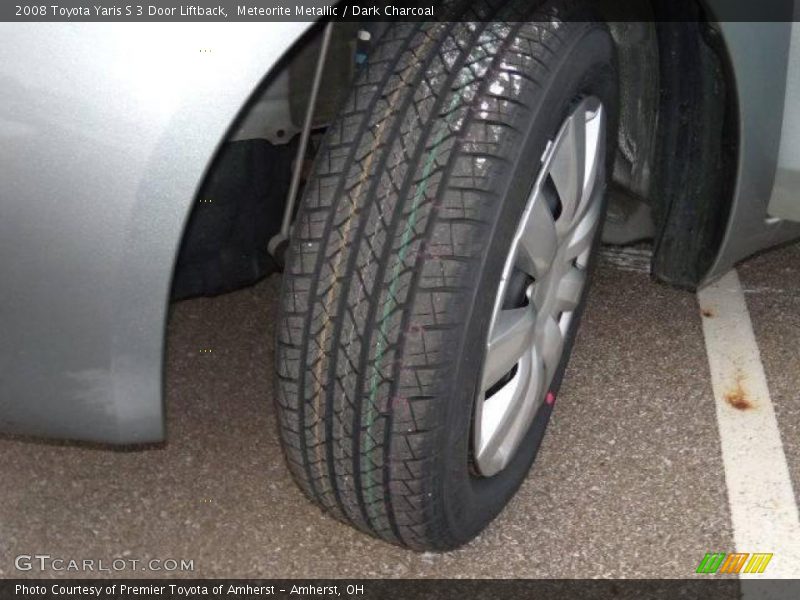 Meteorite Metallic / Dark Charcoal 2008 Toyota Yaris S 3 Door Liftback