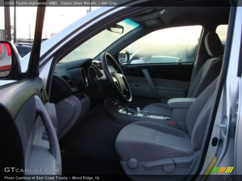 Classic Silver Metallic / Ash Gray 2008 Toyota Highlander 4WD