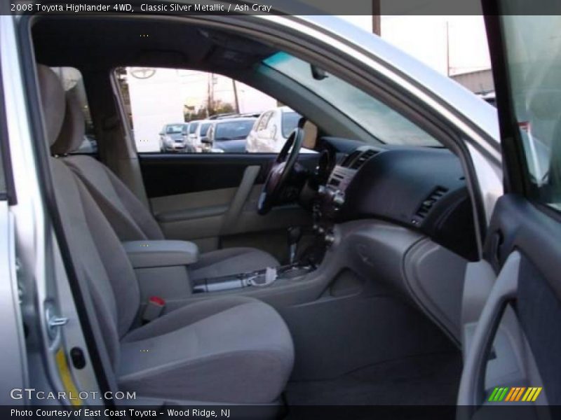 Classic Silver Metallic / Ash Gray 2008 Toyota Highlander 4WD