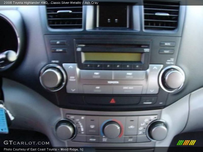 Classic Silver Metallic / Ash Gray 2008 Toyota Highlander 4WD