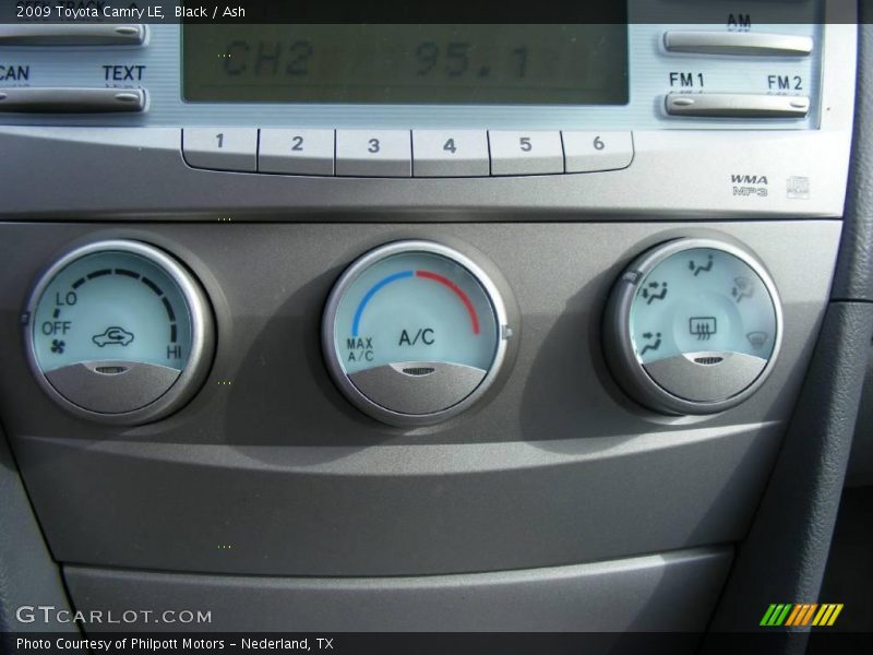 Black / Ash 2009 Toyota Camry LE