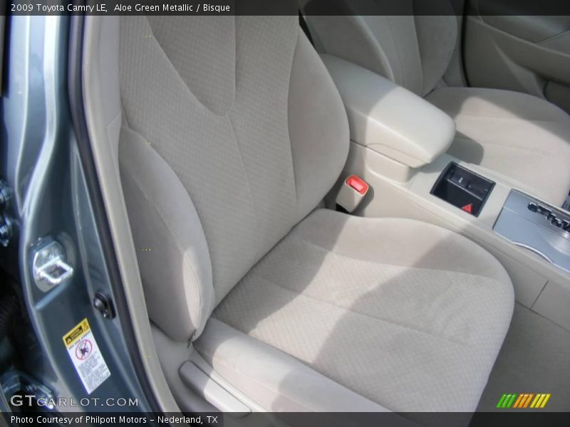 Aloe Green Metallic / Bisque 2009 Toyota Camry LE