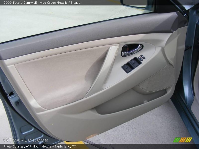 Aloe Green Metallic / Bisque 2009 Toyota Camry LE