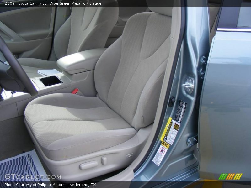 Aloe Green Metallic / Bisque 2009 Toyota Camry LE