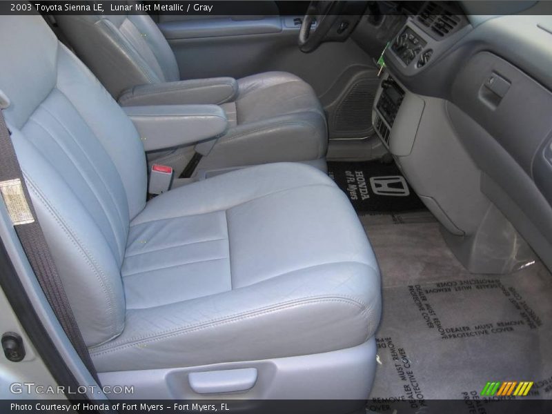 Lunar Mist Metallic / Gray 2003 Toyota Sienna LE